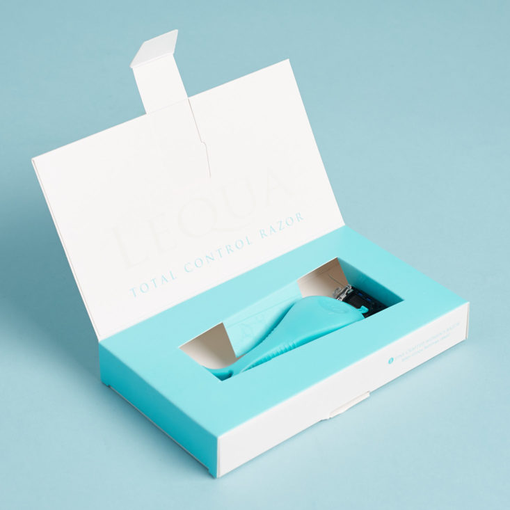 blue razor box