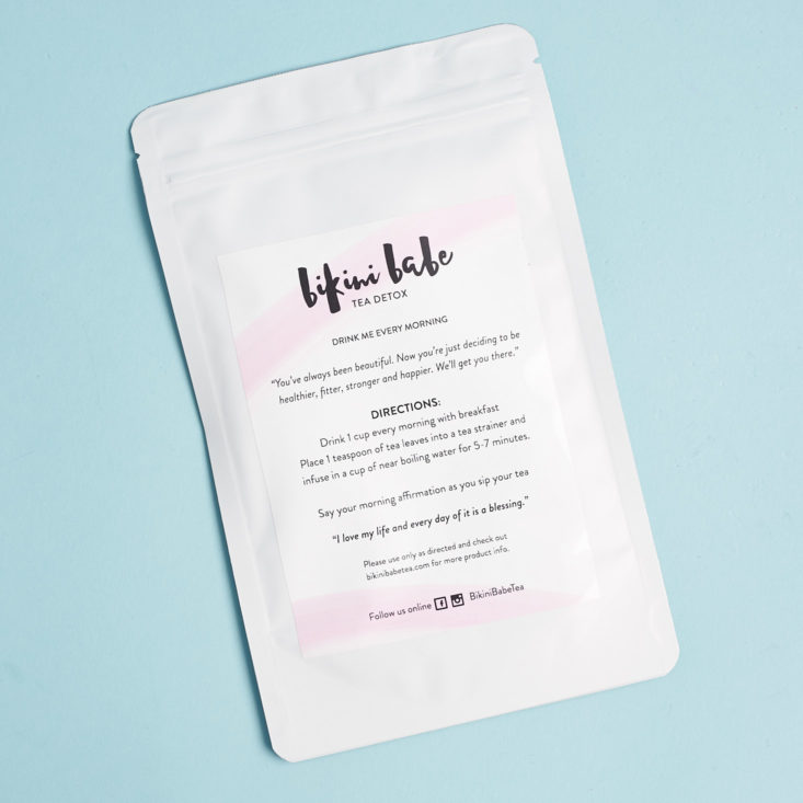detox tea information
