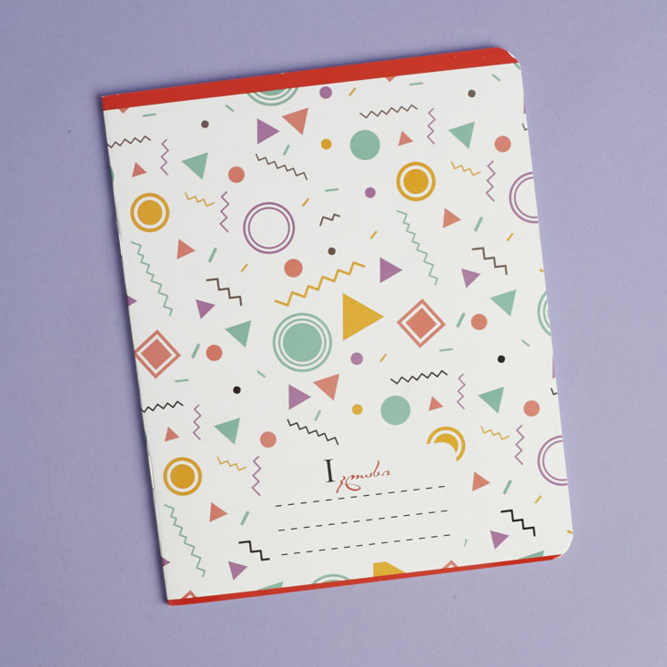 Funky Shapes Iberian Notebook
