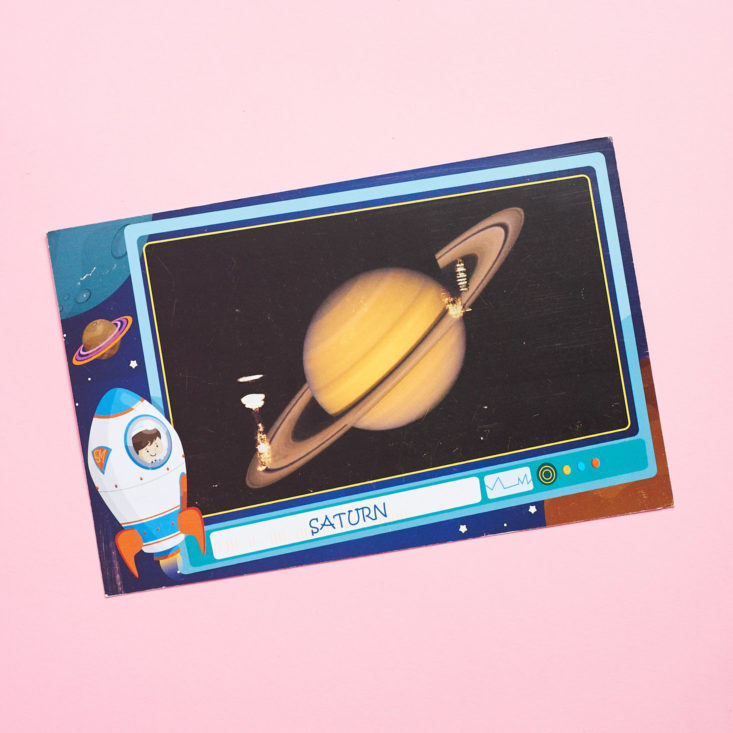 Saturn postcard