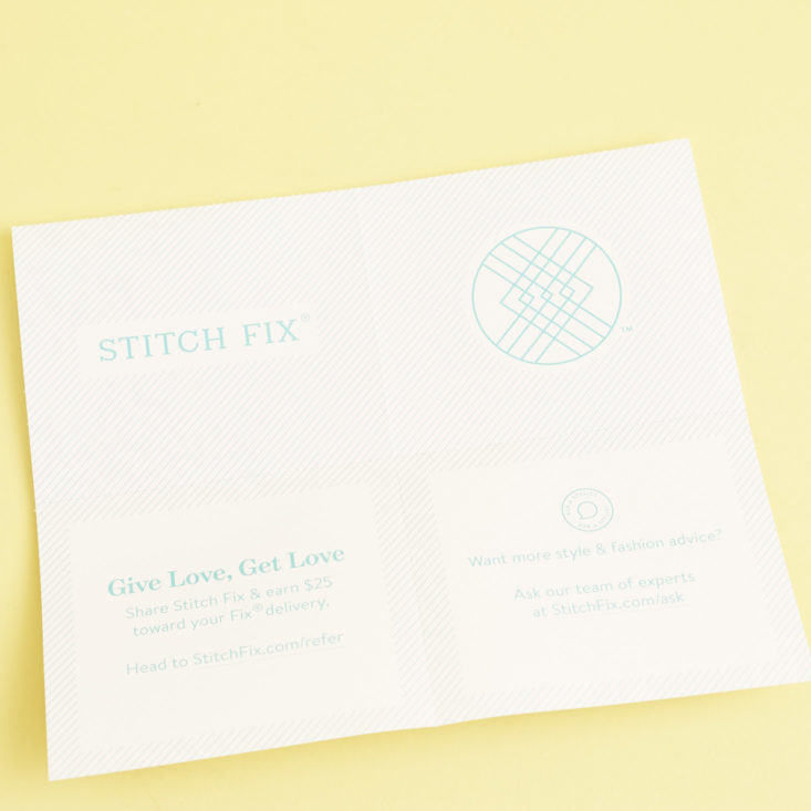 Stitch Fix Clothing Box December 2017 - 0009