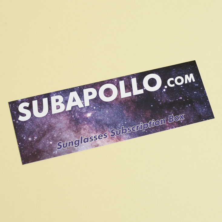subapollo galaxy sticker