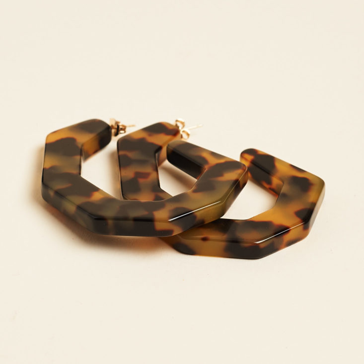 tortoiseshell earrings