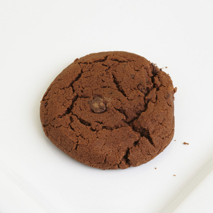 janice and melanie brownie cookie on plate