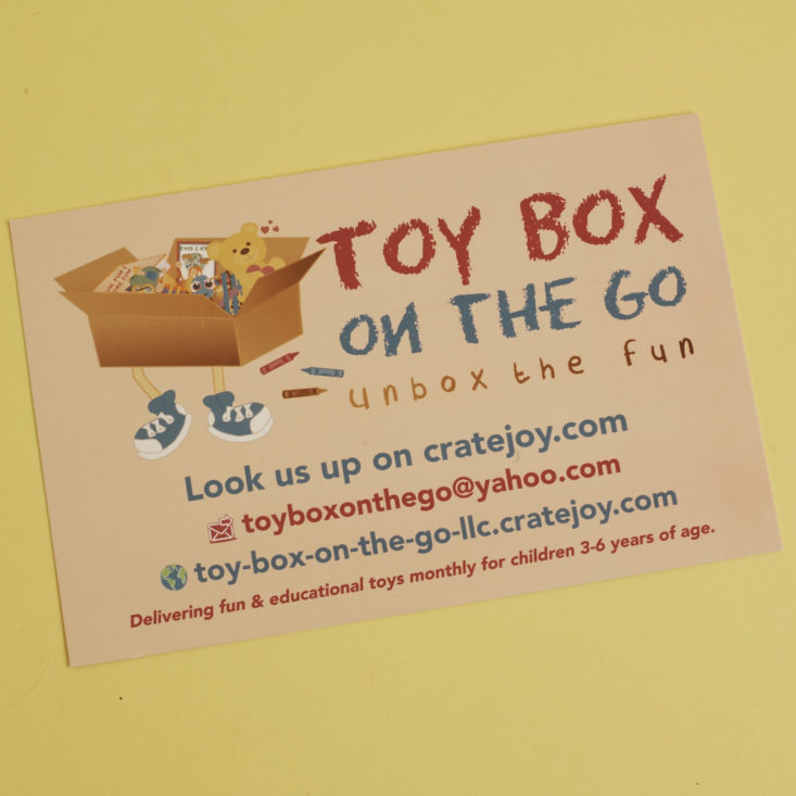 Toy Box On The Go Box December 2017 -0004
