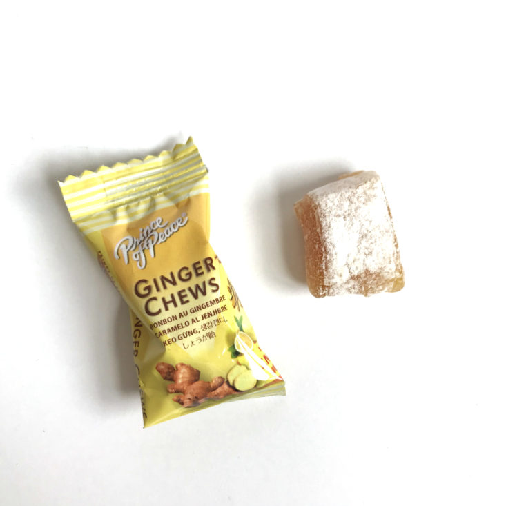 Try The World Box December 2017 - Prince of Peace Ginger Chews 3