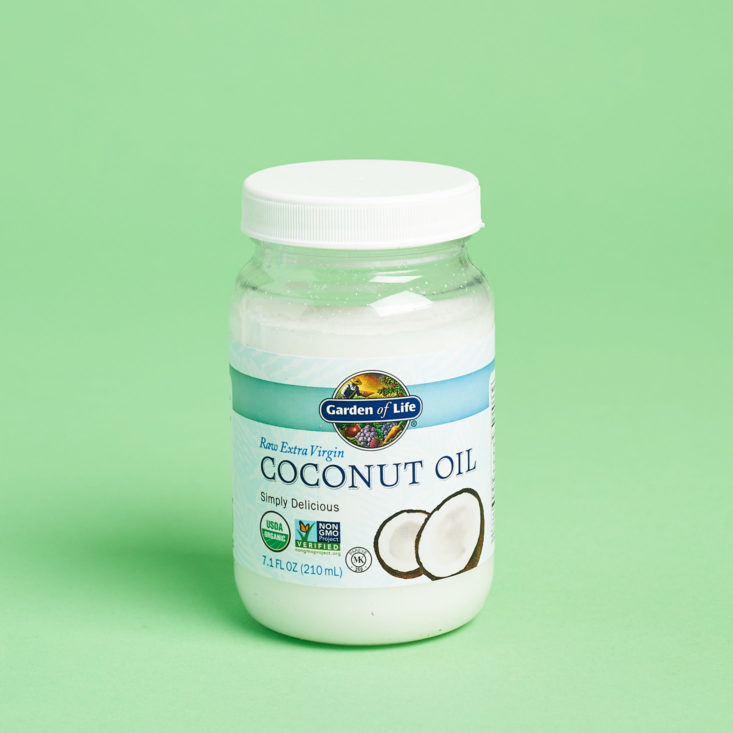 Garden of Life Coconut Oil, front
