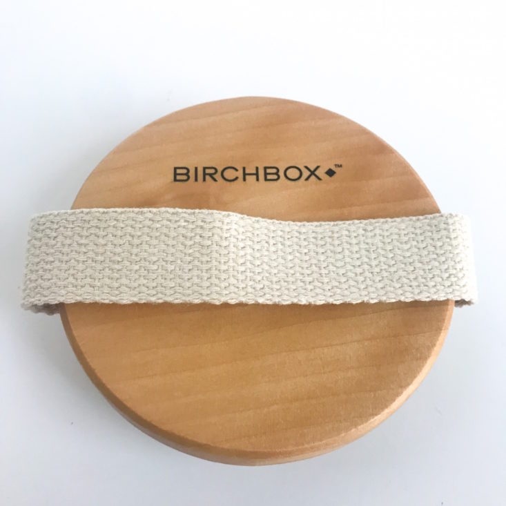 Birchbox Dry Body Brush back