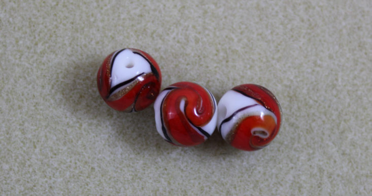 Red and White Rounds