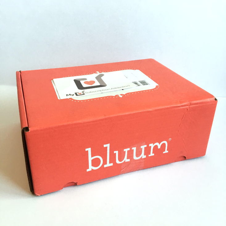 Bluum Box January 2018 - Box