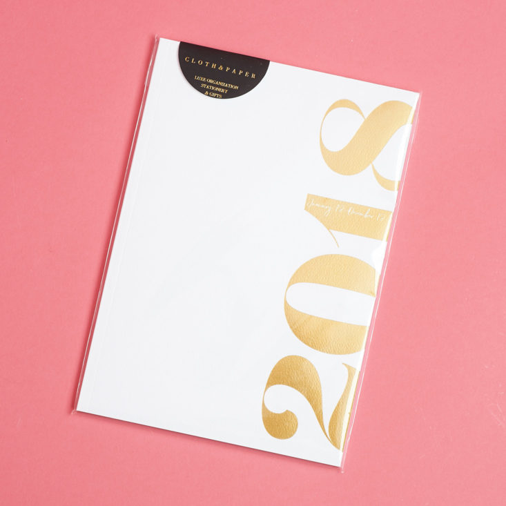 2018 planner