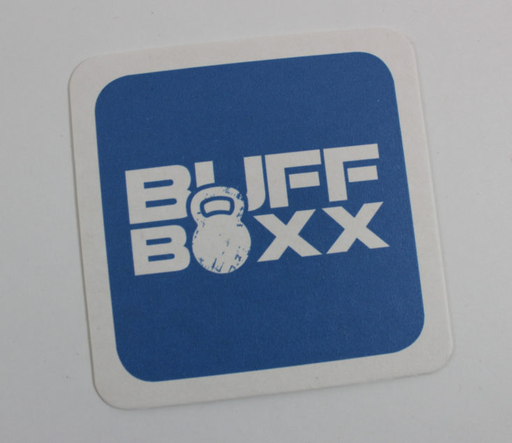 BuffBoxx Promotional Coaster