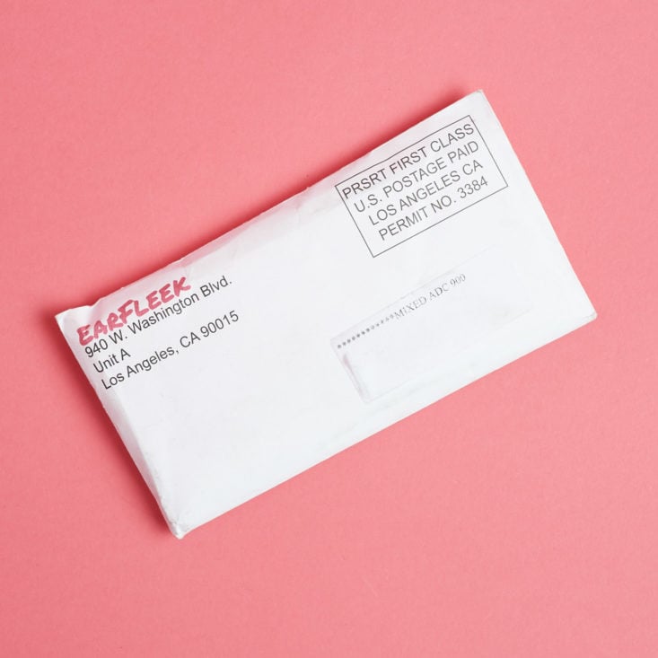 earfleek envelope for december 2017