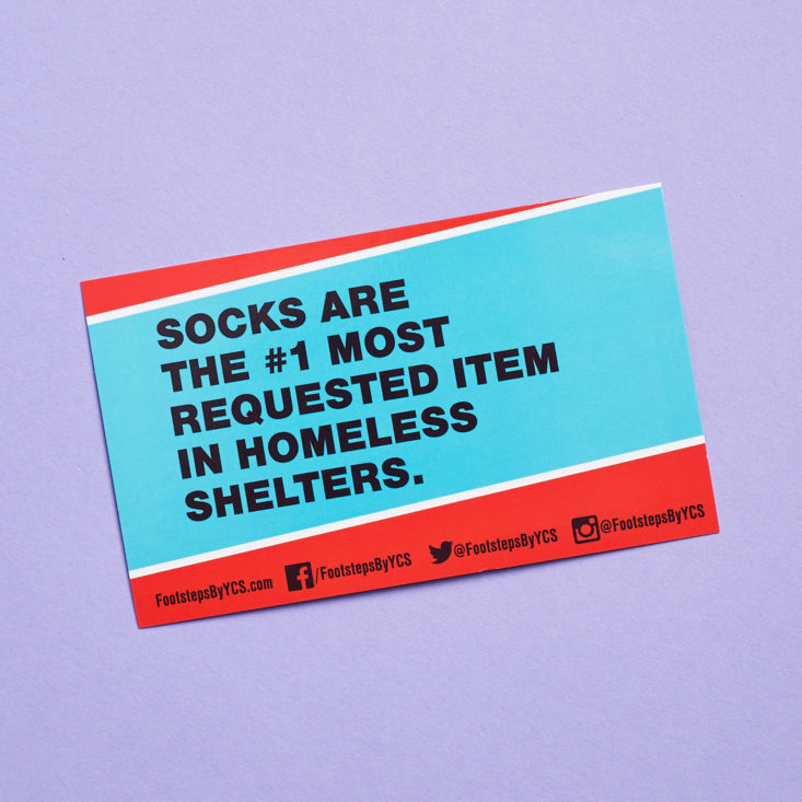 socks info card