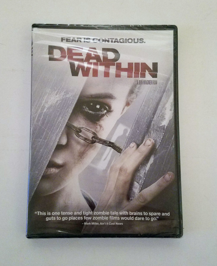 Dead Within (2014) dvd case front