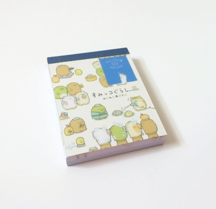 Sumikko Gurashi Mini Notepad front cover