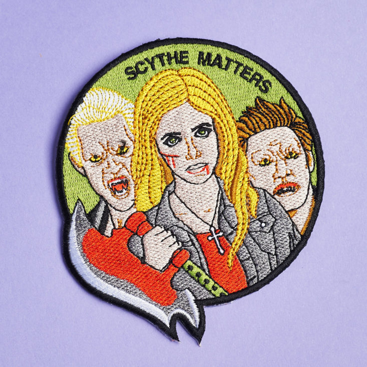 Scythe Matters Buffy Patch