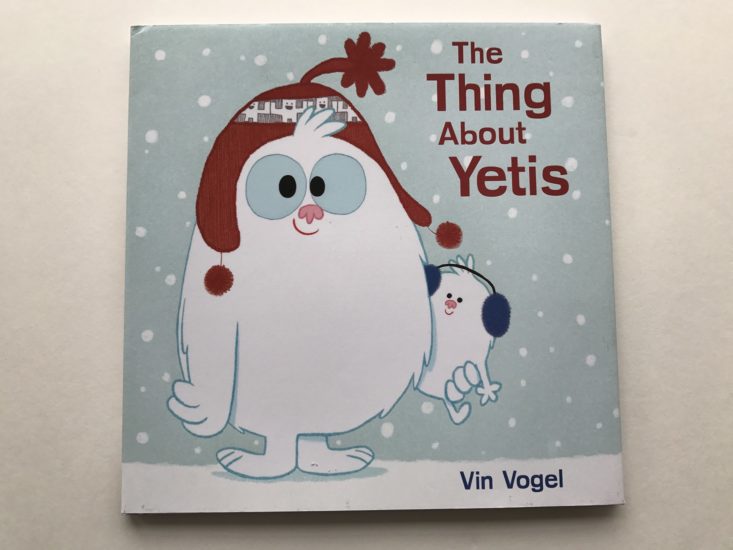 The Thing About Yetis by Vin Vogel book closed
