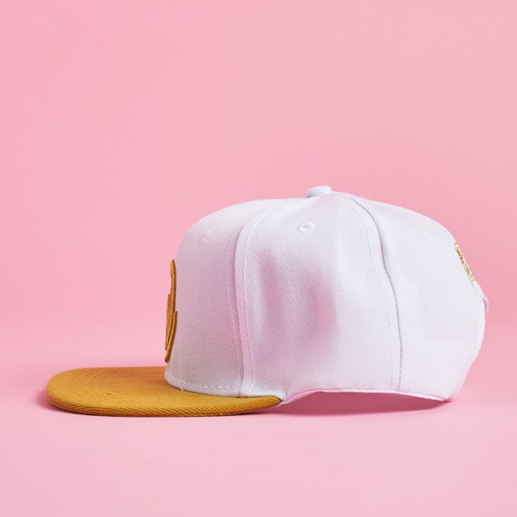 anime ballcap from the side