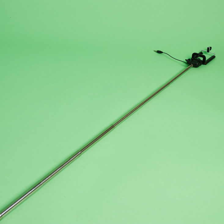 selfie stick fully extended