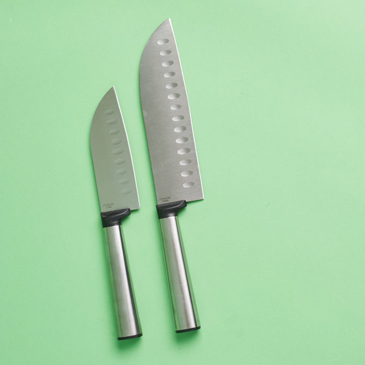 ginzu knives out of package