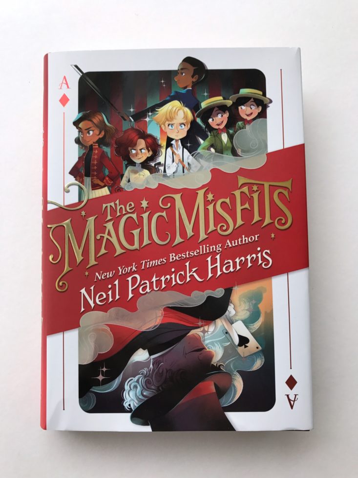 The Magic Misfits by Neil Patrick Harris book closed