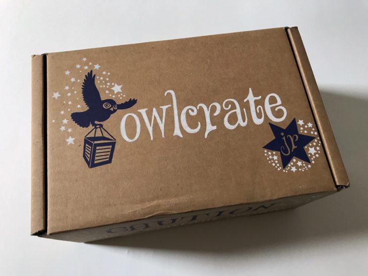 OwlCrate Jr December 2017 Abracadabra Box closed