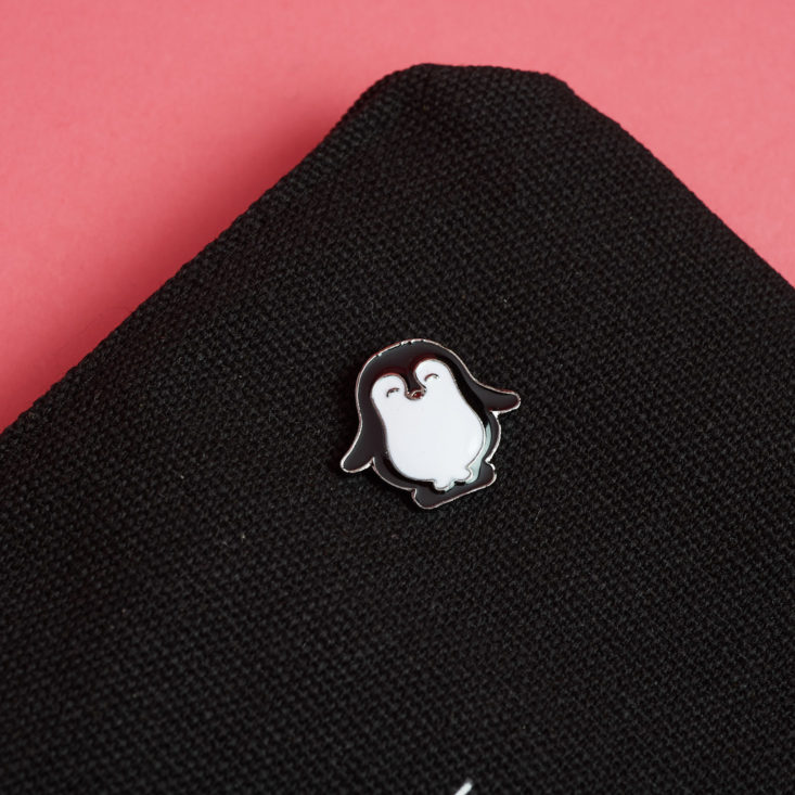 penguin pin on penny and grace december package