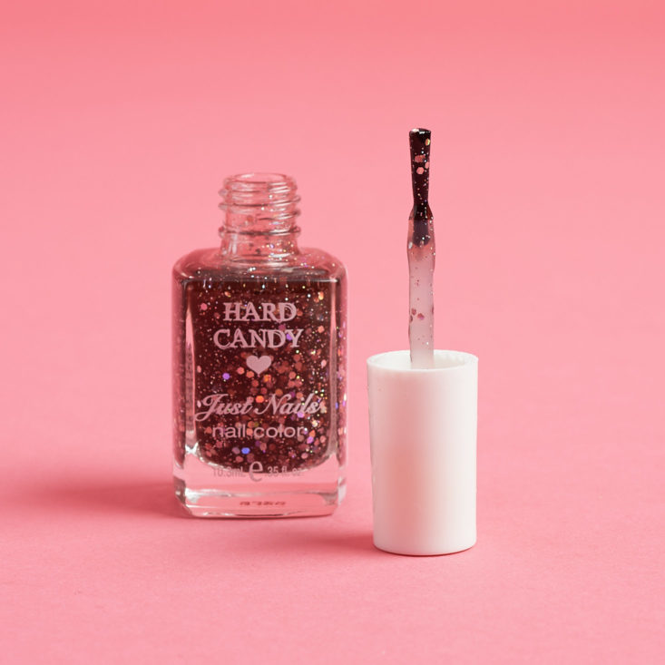 hard candy nail polish with lid off