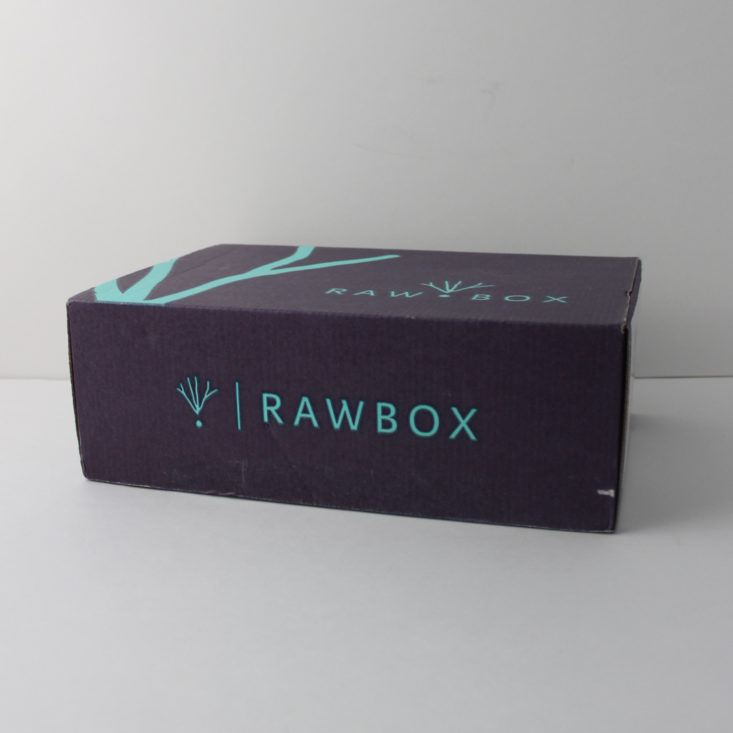 Rawbox January 2018 Box closed