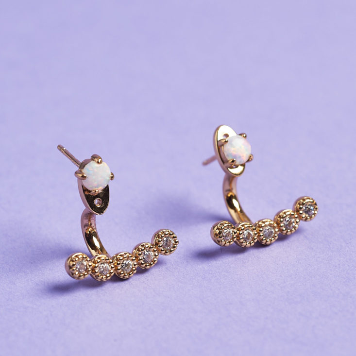 rhinestone ear jacket
