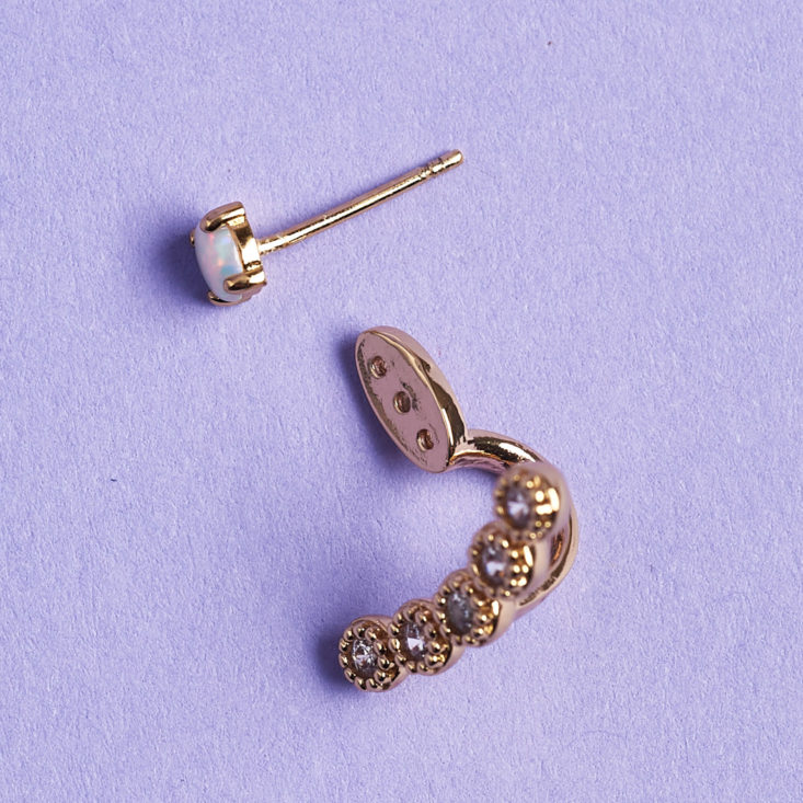 ear jacket in pieces