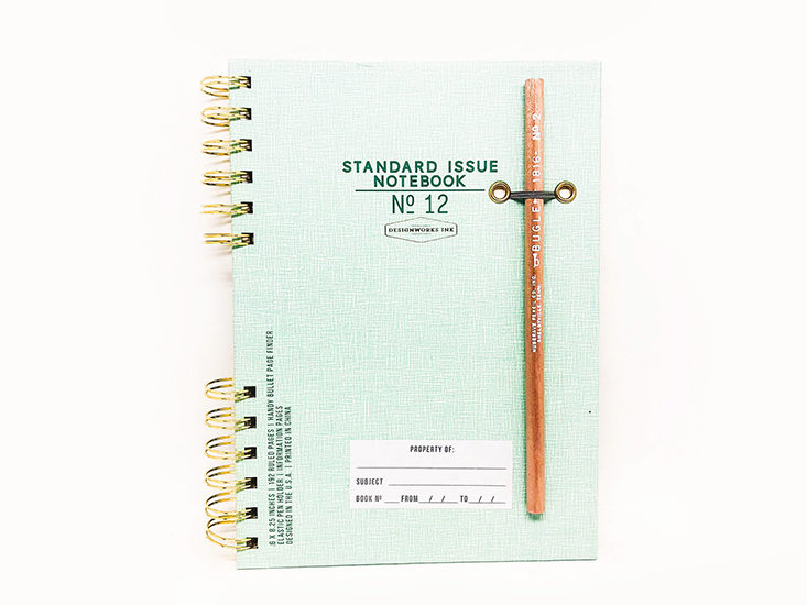 Design Works Standard Issue Notebook #12 front cover