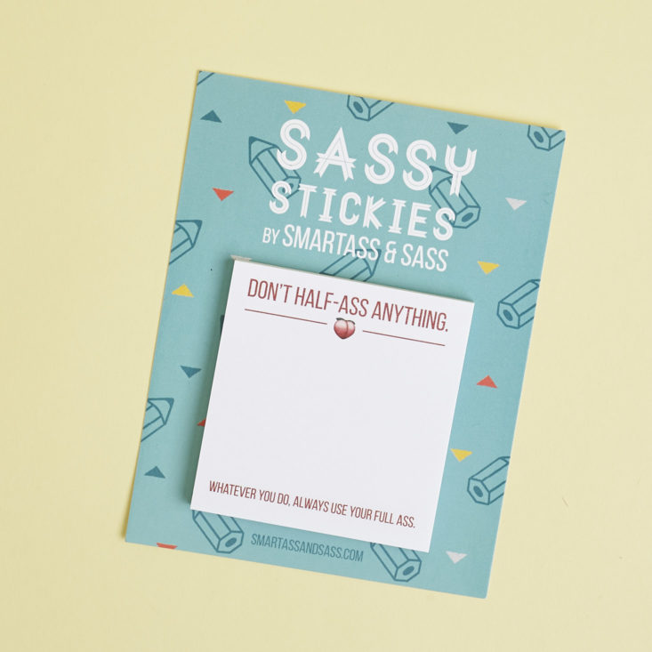 Sassy Stickies 