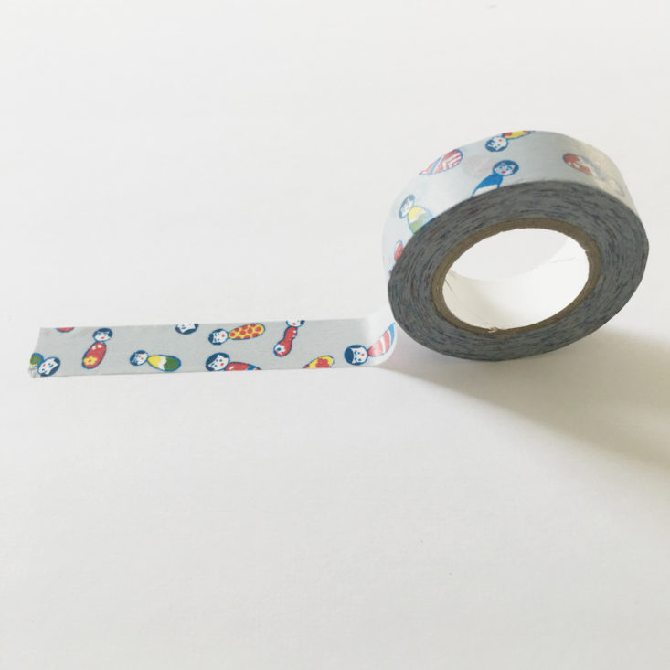 Doll Printed Washi Tape from Sticky Kit
