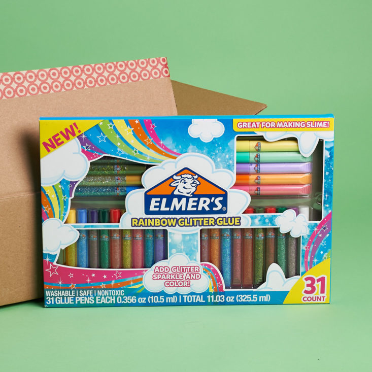 Target Arts and Crafts January Box: Elmer's Glitter Glue Set