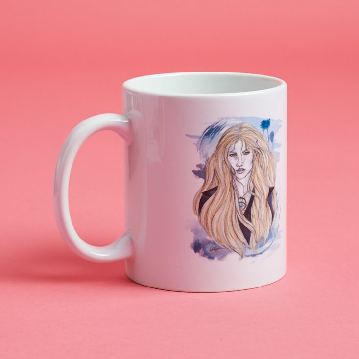 graphic print mug