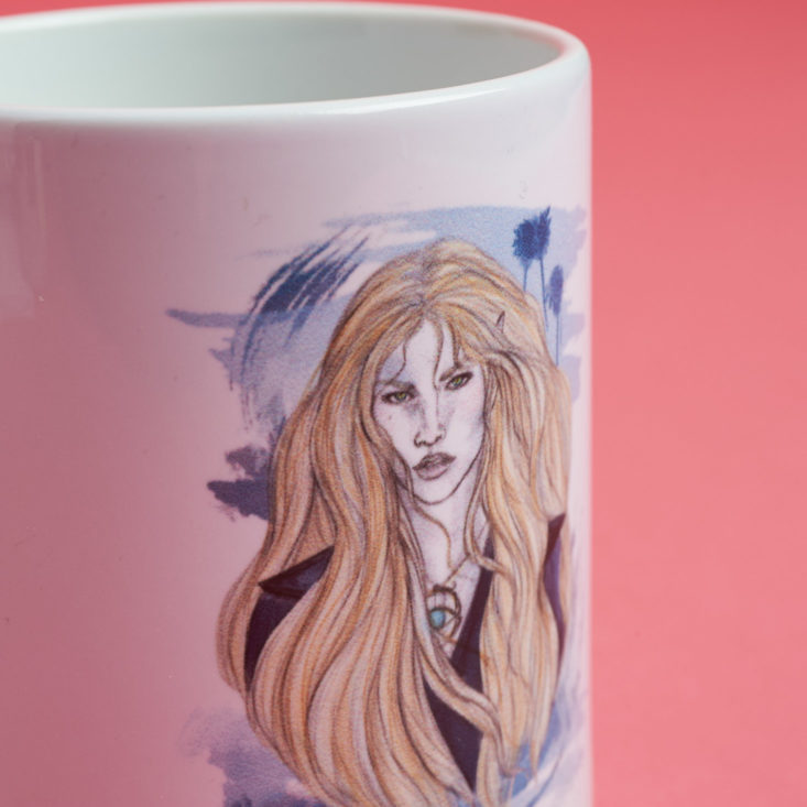 illustration on mugs