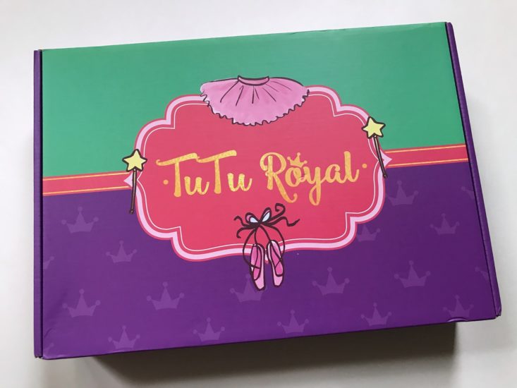 Tutu Royal Snowflake Princess December 2017 Box closed