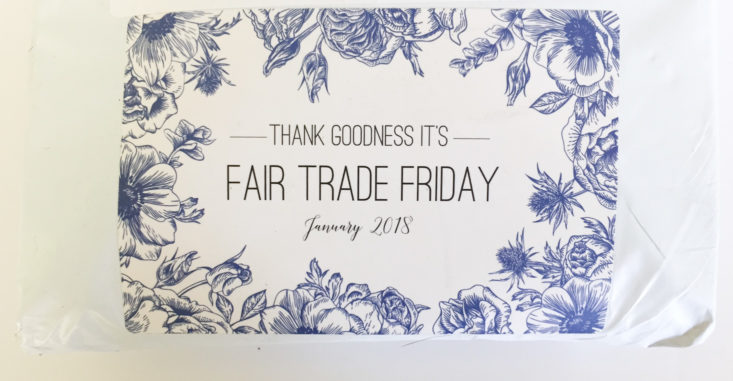 fair trade friday january 2018 box closed