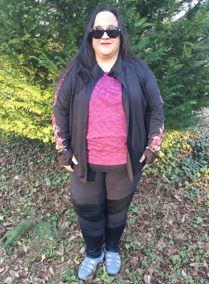 Bolt Jacket by Shape Active modeled