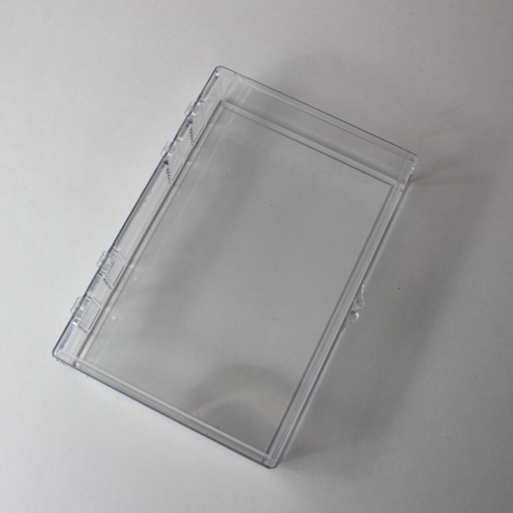 clear plastic square case
