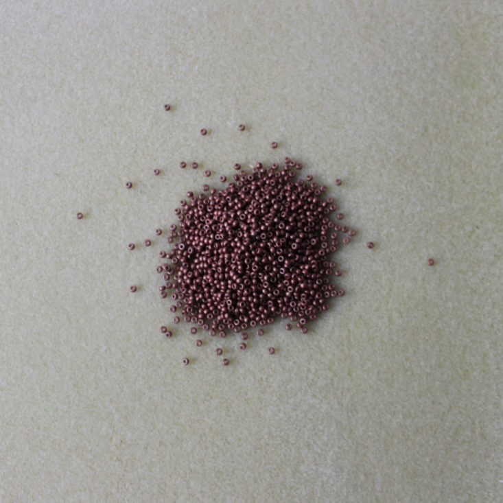11/0 Seed Beads in Duracoat Galvanized Matte Dark Berry