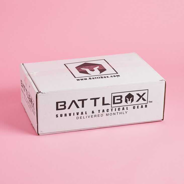 Battlbox 35 Jungle Survival January 2018 box closed