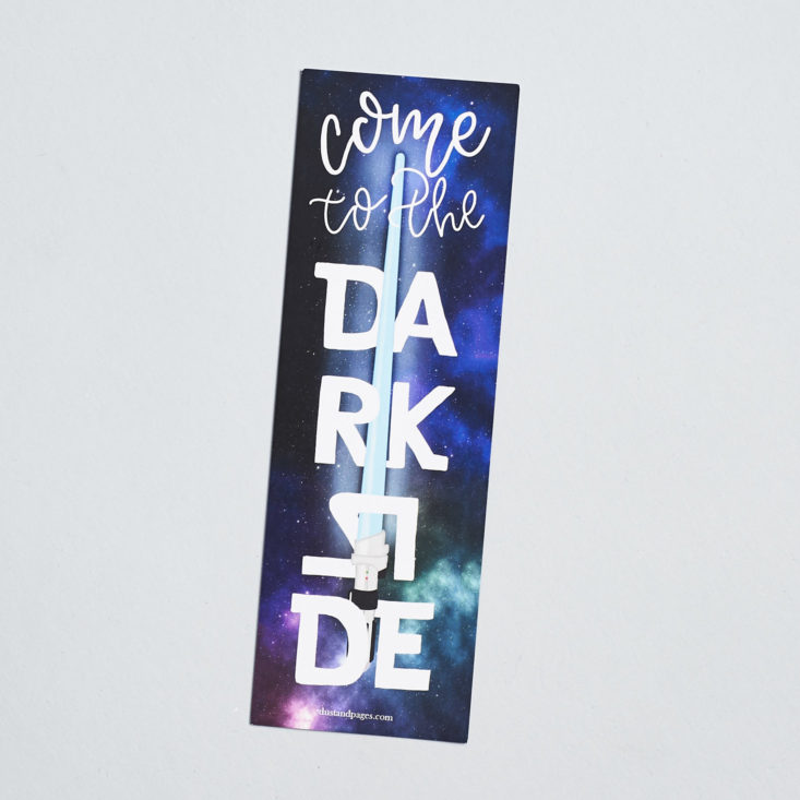 dark side bookmark
