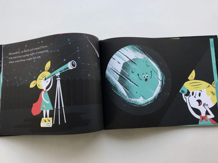 Oh No, Astro! by Matt Roeser inside book