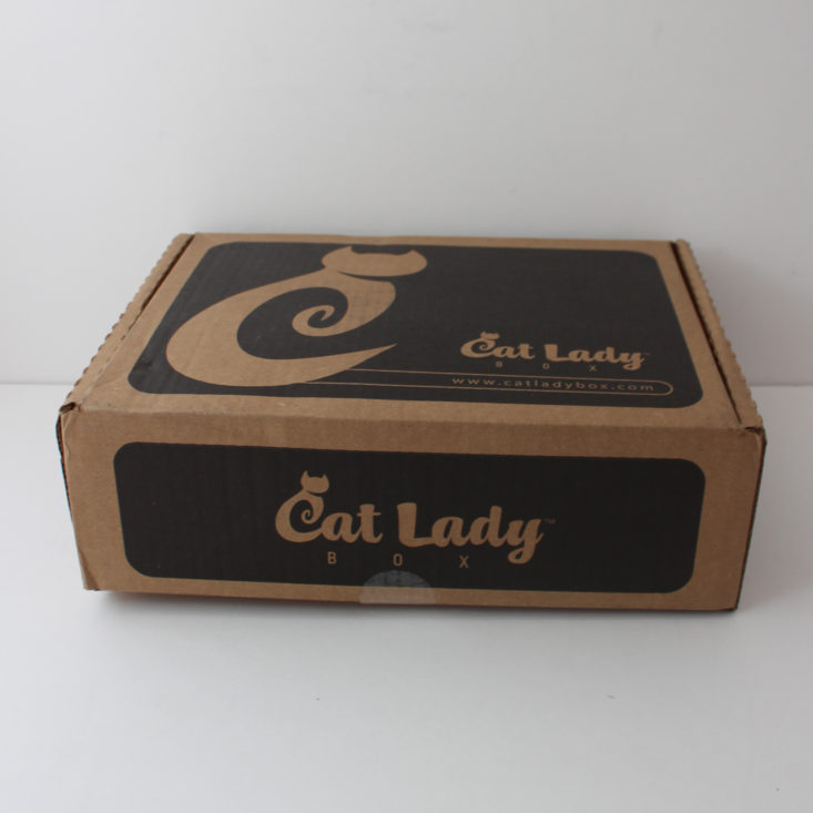Cat Lady Box February 2018 Box closed
