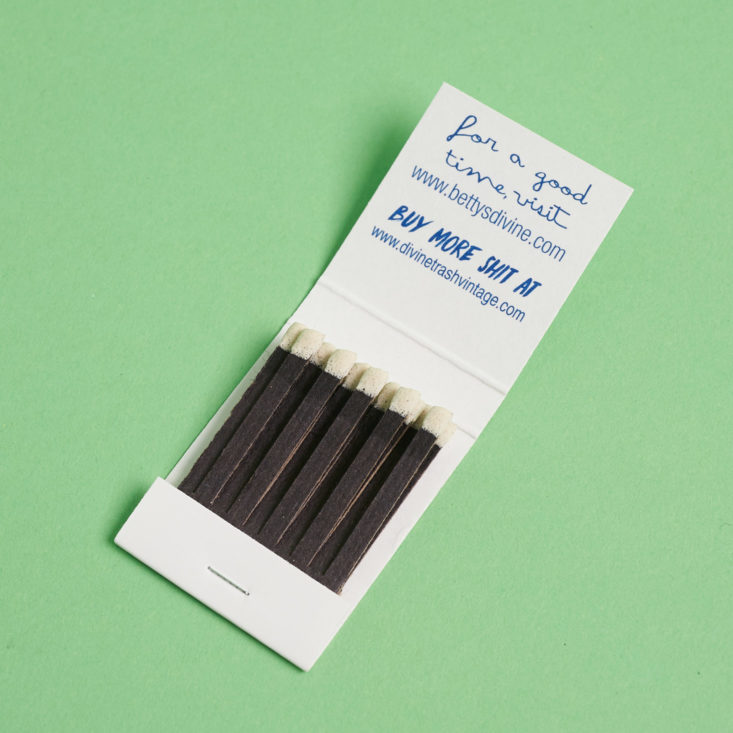 pack of matches