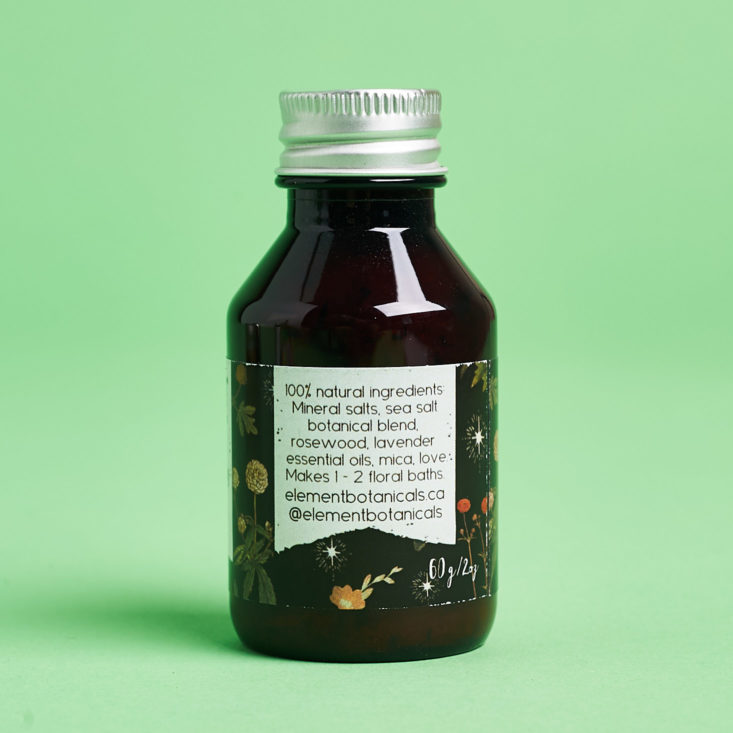 jar of bath salts