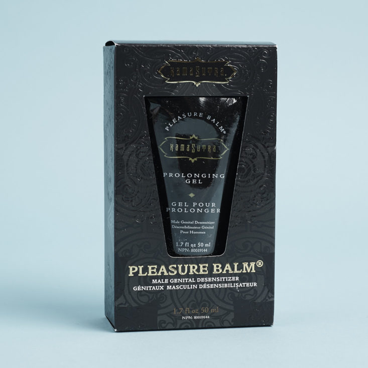 Kamasutra pleasure balm prolonging gel in package